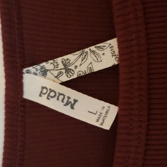 Maroon Tank Cut-Out Dress L - Picture 4 of 13